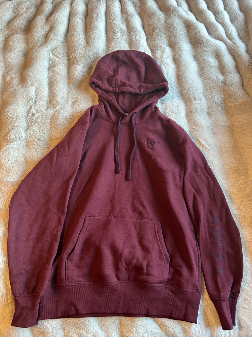 Ariat Burgundy Pullover Hoodie